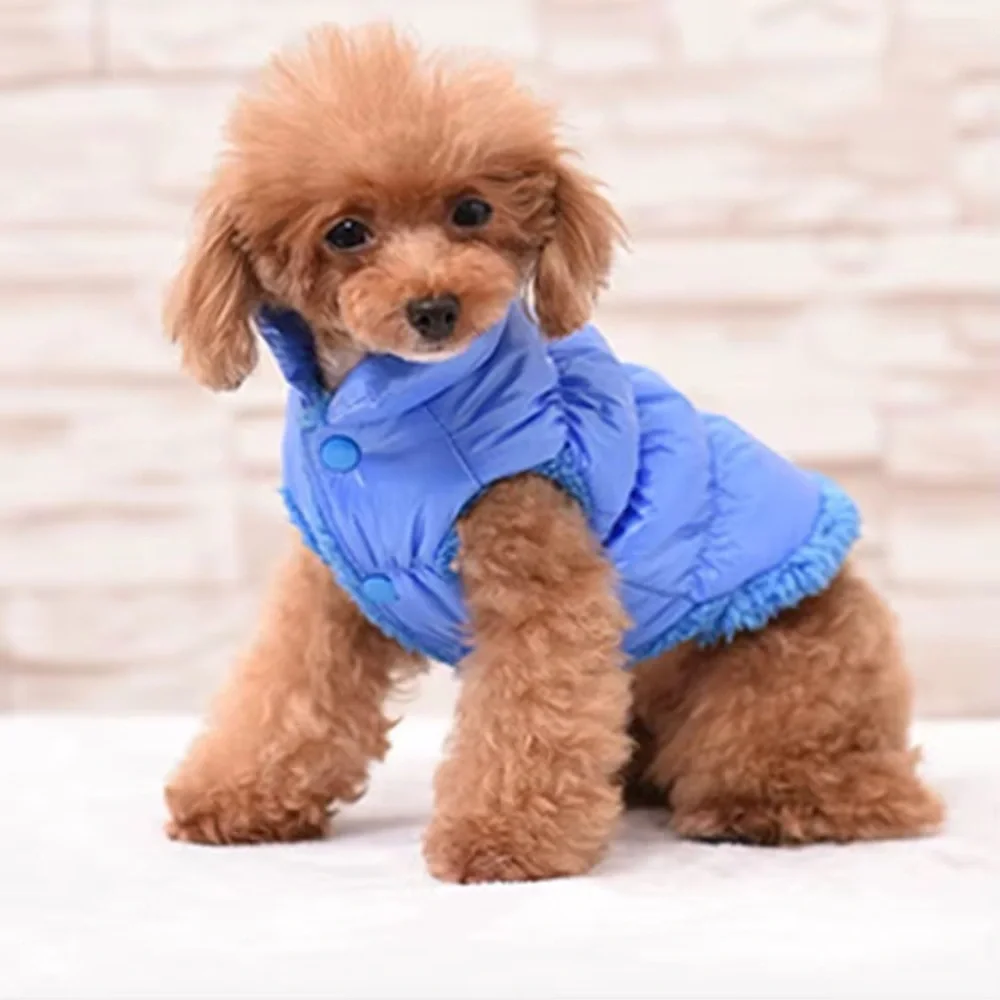 Bleu XXL Dog Jacket | Warm Winter Coat | Adjustable Pet Vest | New